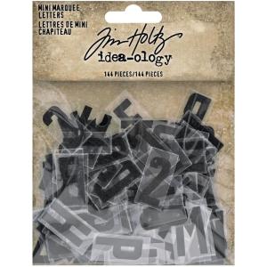 Tim Holtz - Idea-Ology - Mini Marquee Letters Authentic Cheap Pice
