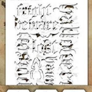 Tim Holtz - Mini Stencil Set #23 Free Shipping For Cheap