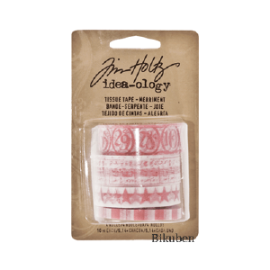 Tim Holtz - Ideaology - Tissue Tape - Merriment 100% Original Cheap Pice