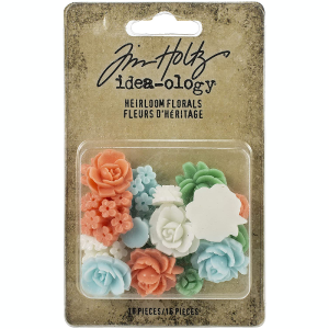 Tim Holtz - Ideaology - Heirloom Florals Clearance Marketable