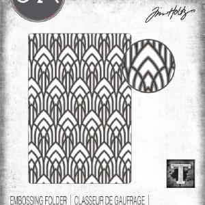Tim Holtz - Multi Level Embossing Folder - Arched Buy Cheap Affordable