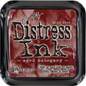 Tim Holtz - Mini Distress Ink Pute -  Aged Mahogany 2025 New Sale Online