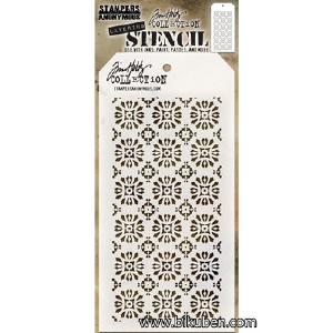 Tim Holtz - Stencil - Rosette Cheap With Mastercard