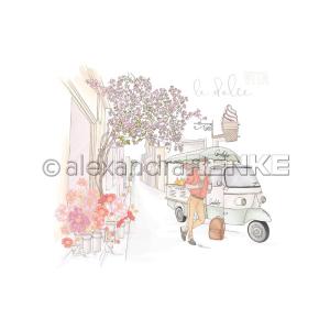 Alexandra Renke - La dolce vita - Paper -  12x12" Cheap Sale 2025 New