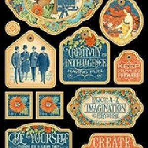 Graphic45 - World's Fair - Decorative Chipboard Discount Order