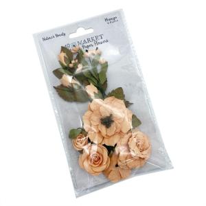 49 and Market - Natures Bounty  - Paper Flowers - Mango Free Shipping Low Pice