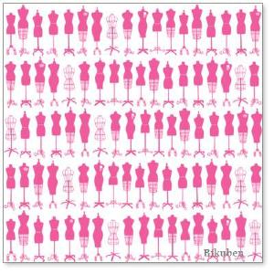Hambly: Couture - Pink Overlay   12 x 12" Buy Cheap Low Shipping