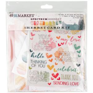 49 and Market - Spectrum Sherbet - Card Kit From China Cheap Pice