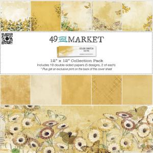 49 and Market - Ochre Collection -   12 x 12" Discount Low Pice