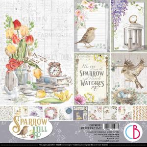 Ciao Bella - Sparrow Hill - Paper Pack  (12 ark)  12 x 12" 100% Original Cheap Pice
