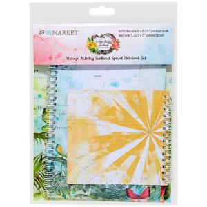 49 and Market - Vintage Artistry Sunburst - Spiral Notebook Set Clearance Latest