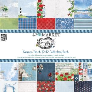 49 and Market - Summer Porch Collection -   12 x 12" Online Online Cheap Online