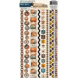 49 and Market - Rust & Revs - Washi Tape Sheet Set Manchester Great Sale Online