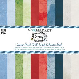 49 and Market - Summer Porch - Solids Collection Pack -  12 x 12" Buy Cheap With Mastercard