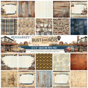 49 and Market - Rust & Revs Collection -   12 x 12" Cheap High Quality