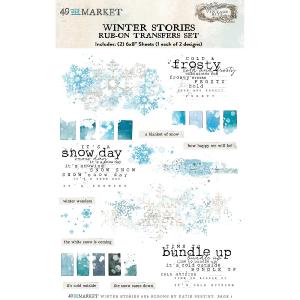 49 and Market - Toddler time - Rub ons - Winter stories Sale Affordable