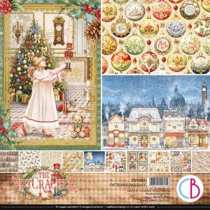Ciao Bella - The Nutcracker - Paper Pack  (8 ark)  12 x 12" Under 70 Dollars