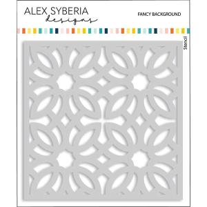 Alex Syberia - Stencil - Fancy Background Safe Shopping Cheap Online