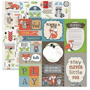 Adornit - Critters Cut Apart 12x12" Free Shipping Popular