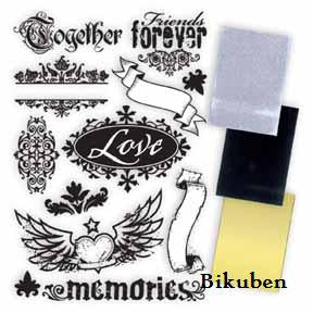 7 Gypsies: Texture Rub-On - Ink Memories Buy Cheap Shop