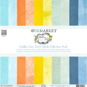 49 and Market - Toddler time - Solids Collection Pack -  12 x 12" Order Cheap Online