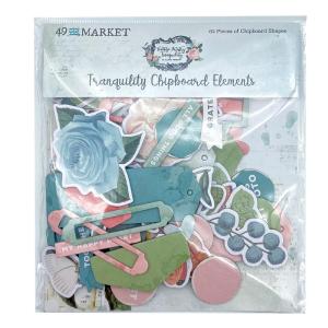 49 and Market - Vintage Artistry Tranquility - Chipboard Buy Cheap Pice