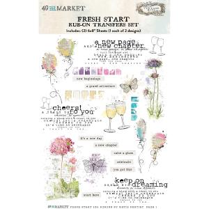 49 and Market - Toddler time - Rub ons - Fresh start Free Shipping Online