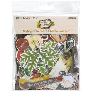 49 and Market - Vintage Orchard  - Chipboard Set How Much Online