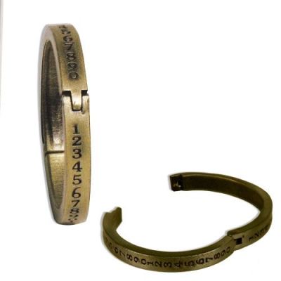 7 gypsies: Binding rings antique brass numbers Free Shipping Footlocker Finishline