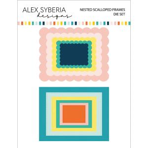 Alex Syberia Designs - Dies - Nested Scallop Frame Die Set Clearance Explore