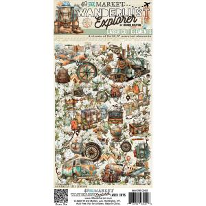49 and Market - Wanderlust Explorer - Laser Cut Elements Outlet Genuine