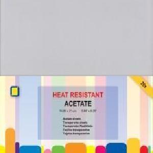 Acetate - Clear - Heat Restistant - 20 pk - A5 Cheap 100% Authentic