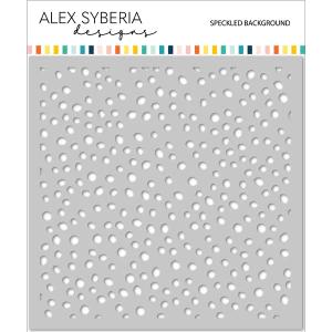 Alex Syberia - Stencil - Speckled Background Cheap Sale Sast