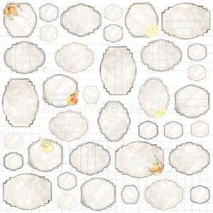 Alexandra Renke - Card Sheet - Jam Labels  12x12" Sale Shop Offer