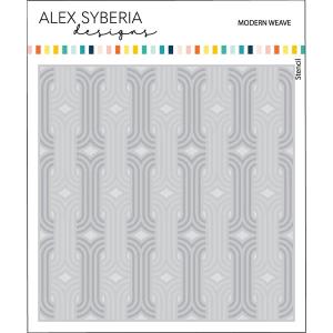 Alex Syberia  - Layering Stencil Set - Modern Weave Brand New Unisex Cheap Online