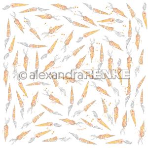 Alexandra Renke -  Carrot - Paper     12x12" Tumblr