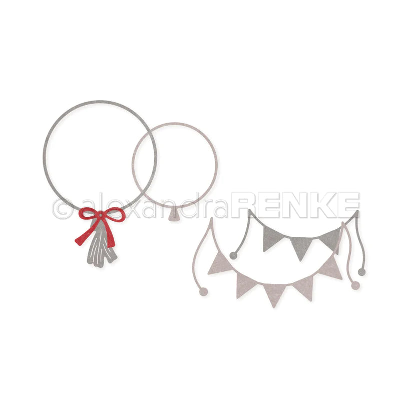 Alexandra Renke - Dies - Balloons with pennants Amazon Cheap Online