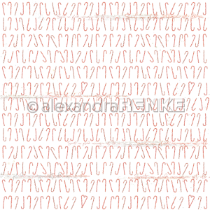 Alexandra Renke - Candy Rapport - Paper -  12x12" Clearance With Mastercard