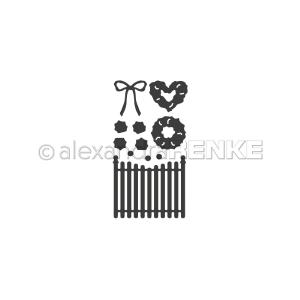 Alexandra Renke - Dies - Fence with wreaths Stockist Online
