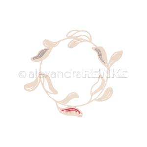 Alexandra Renke - Dies - Large mistetoe wreath w/plugged-in leaves View Cheap Pice