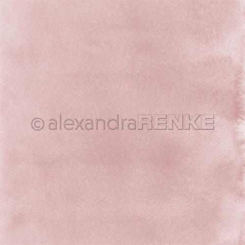 Alexandra Renke - Mimi's Watercolor - Antique Pink  - Paper -  12x12" Cheapest Pice Cheap Online
