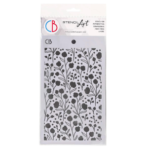 Ciao Bella - Stencil - Winter Berries - 5 x 8" With Paypal Cheap Online