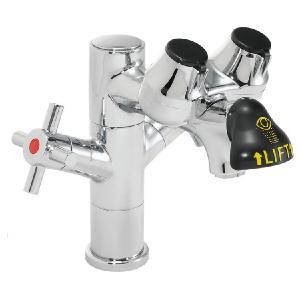 Eyesaver Single-Post Faucet with Integrated Eye Wash In China For Sale