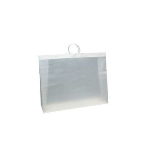 SAMPLE - Jumbo Frosted Plastic Bag with handles Cheap Cheap Online