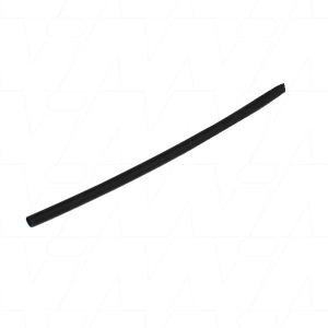 Polyolefin Black Heatshrink 2.5mm diameter (4.5mm LFS) 2:1 Shrink Ratio In China Online
