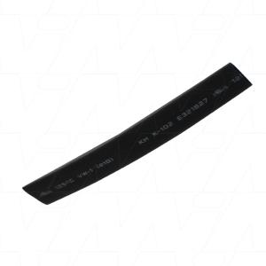 Polyolefin Black Heatshrink 9.53mm diameter (18mm LFS) 2:1 Shrink Ratio Cheap Sale Popular