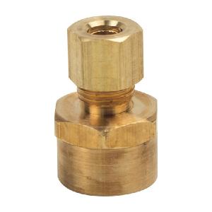 Adapter Delta Reducing 1/2 x 1/4 Inch Lead Free Brass Sweat x Compression Free Shipping Finishline