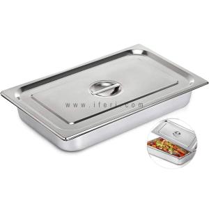 21 Inch 1/1 Stainless Steel 2.5 Inch Deep Food Pan with Lid SN1/1-25 Clearance Online Amazon