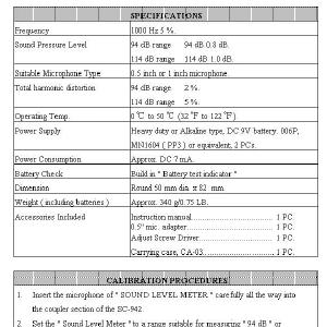 Sound Level Calibrator Deals Online