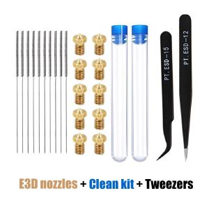 Spider - Nozzle  Clean Kit Tweezers 0.4mm - V6 Kit Free Shipping Pices